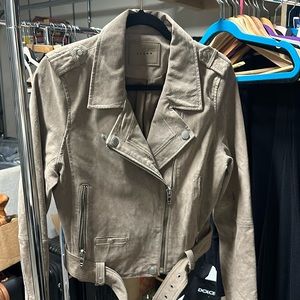 Brand new suede Moto jacket